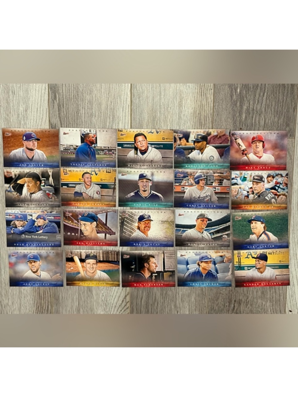 Ted Williams 2017 Topps Superstars Complete 20 Baseball Card Set